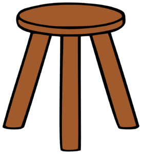 Wooden Stool | RELIABILITY CONNECT